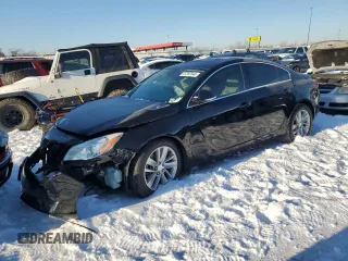 2015 Buick Regal Premium I z VIN 2G4GN5EX4F9235210, wystawiony jako Copart lot #87397844 z przebiegiem 76 557 mil mil oraz Szkoda całkowita • Salvage title. Historia ofert i sprzedaży dostępna na DreamBid. Obrazek 1.