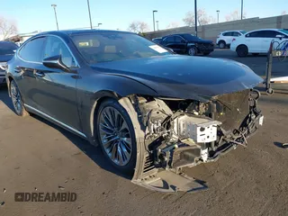 2019 Lexus LS 500 z VIN JTHB5LFF3K5009125, wystawiony jako IAAI lot #41807599 z przebiegiem 70 124 mil mil oraz . Historia ofert i sprzedaży dostępna na DreamBid. Obrazek 1.