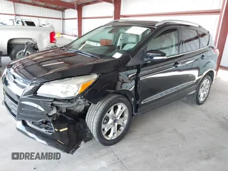 2015 Ford Escape Titanium with VIN 1FMCU0J98FUB95597, listed as a IAAI auction lot 41785188 with 84,141 mi miles. Bid and sale history available at carsss.com. Image 16.