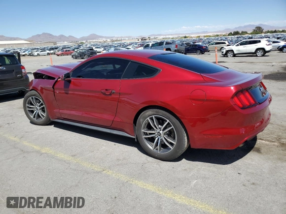 2016 Ford Mustang EcoBoost with VIN 1FA6P8TH3G5262202, listed as a Copart auction lot 55570465 with 103,269 mi miles and Salvage title. Bid and sale history available at DreamBid. Image 2.