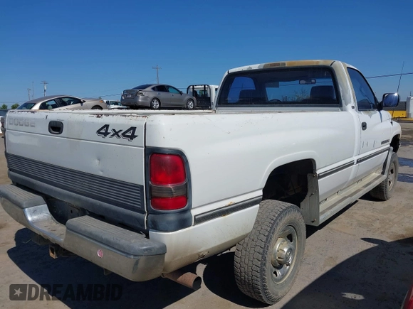 1995 Dodge 2500 with VIN 1B7KF26Z5SS366424, listed as a IAAI auction lot 42171363 with 156,580 mi miles and . Bid and sale history available at DreamBid. Image 4.