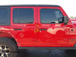 2020 Jeep Wrangler Unlimited Rubicon with VIN 1C4HJXFG2LW214874, listed as a IAAI auction lot 41679397 with 66,294 mi miles and . Bid and sale history available at DreamBid. Image 14.