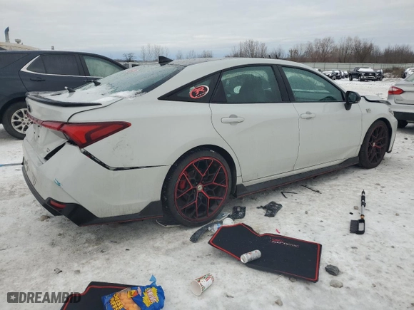 2021 Toyota Avalon TRD with VIN 4T1FZ1FB5MU059019, listed as a Copart auction lot 85982314 with 24,195 mi miles and Non Repairable. Bid and sale history available at carsss.com. Image 3.