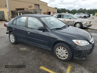 2004 Honda Civic LX with VIN 2HGES16554H543338, listed as a Copart auction lot 56353535 with 60,610 mi miles and Clean Title. Bid and sale history available at DreamBid. Image 4.