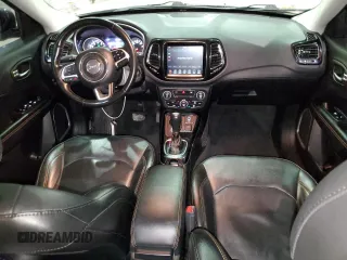 2020 Jeep Compass Limited with VIN 3C4NJDCB1LT145143, listed as a Copart auction lot 84687624 with 87,846 mi miles and Salvage Title. Bid and sale history available at carsss.com. Image 8.