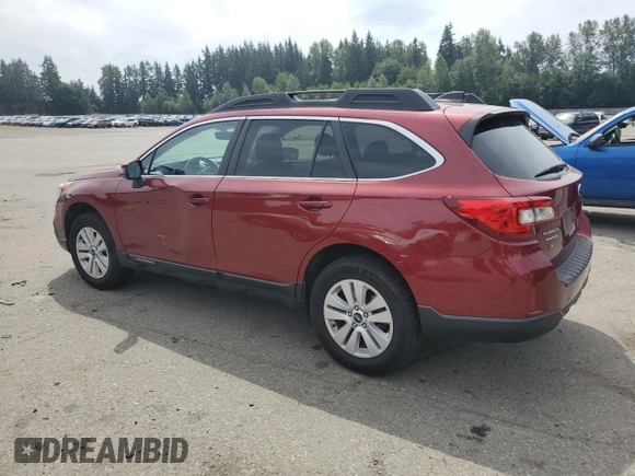 2017 Subaru Outback Premium with VIN 4S4BSAHC8H3248185, listed as a Copart auction lot 59697505 with 115,046 mi miles and Salvage title. Bid and sale history available at DreamBid. Image 2.