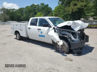 2018 Ram 2500 Tradesman with VIN 3C6TR4HT8JG174783, listed as a Copart auction lot 57237705 with 61,358 mi miles and Salvage title. Bid and sale history available at DreamBid. Image 4.