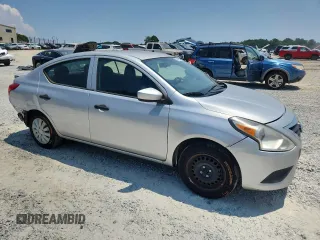 2016 Nissan Versa S Plus with VIN 3N1CN7AP6GL914093, listed as a Copart auction lot 62478035 with 91,217 mi miles and Salvage title. Bid and sale history available at DreamBid. Image 4.