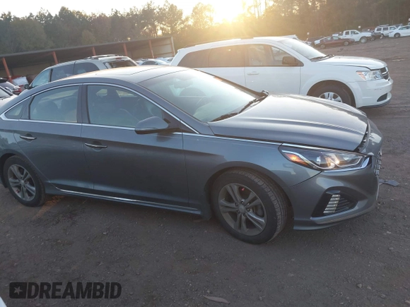 2018 Hyundai Sonata SEL with VIN 5NPE34AFXJH707750, listed as a IAAI auction lot 40944679 with 87,773 mi miles and . Bid and sale history available at DreamBid. Image 13.