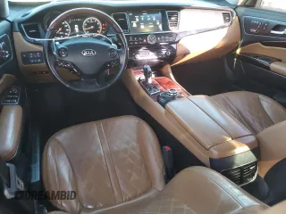 2017 Kia K900 Luxury with VIN KNALW4D40H6036115, listed as a Copart auction lot 46630905 with 85,964 mi miles and Salvage Title. Bid and sale history available at carsss.com. Image 8.
