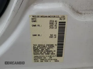 2020 Nissan Altima SR with VIN 1N4AL4CV2LC118537, listed as a Copart auction lot 80986854 with 67,146 mi miles and Salvage Title. Bid and sale history available at carsss.com. Image 13.