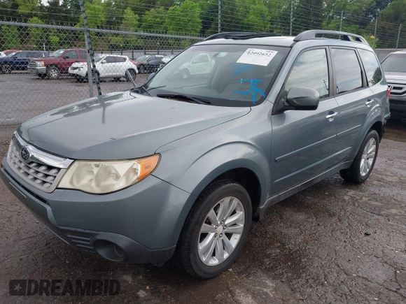 2012 Subaru Forester X Premium with VIN JF2SHADC8CH466939, listed as a IAAI auction lot 42092652 with 122,833 mi miles and . Bid and sale history available at DreamBid. Image 2.