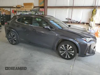 2022 Lexus UX 250h F Sport with VIN JTHR9JBH7N2056940, listed as a Copart auction lot 67380624 with 47,854 mi miles and Salvage Title. Bid and sale history available at DreamBid. Image 4.