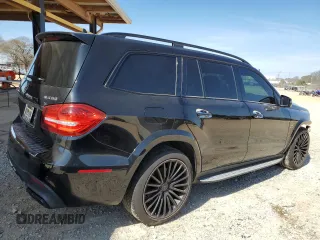 2017 Mercedes-Benz GLS 63 AMG with VIN 4JGDF7FEXHA842647, listed as a Copart auction lot 45605884 with 126,318 mi miles and . Bid and sale history available at DreamBid. Image 3.