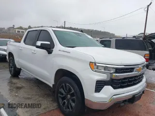 2023 Chevrolet Silverado 1500 LT with VIN 3GCPDKEK1PG255495, listed as a IAAI auction lot 41547519 with 1 mi miles. Bid and sale history available at carsss.com. Image 1.