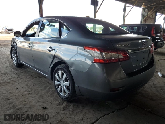 2015 Nissan Sentra SR with VIN 3N1AB7AP8FL693482, listed as a Copart auction lot 54710715 with 108,799 mi miles and Salvage Title. Bid and sale history available at DreamBid. Image 2.