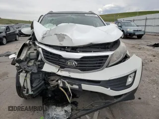 2013 Kia Sportage EX with VIN KNDPCCA29D7539463, listed as a Copart auction lot 58605095 with 143,533 mi miles and Salvage title. Bid and sale history available at DreamBid. Image 5.