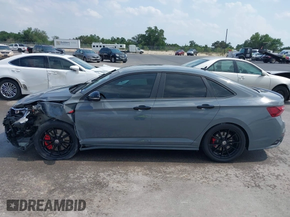 2024 Volkswagen Jetta GLI 40th Anniversary Edition with VIN 3VW9T7BUXRM021579, listed as a IAAI auction lot 42166630 with 24,690 mi miles and . Bid and sale history available at DreamBid. Image 14.