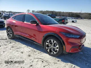 2022 Ford Mustang Mach-E Premium with VIN 3FMTK3R79NMA29148, listed as a Copart auction lot 50114695 with 37,903 mi miles and Salvage Title. Bid and sale history available at DreamBid. Image 4.