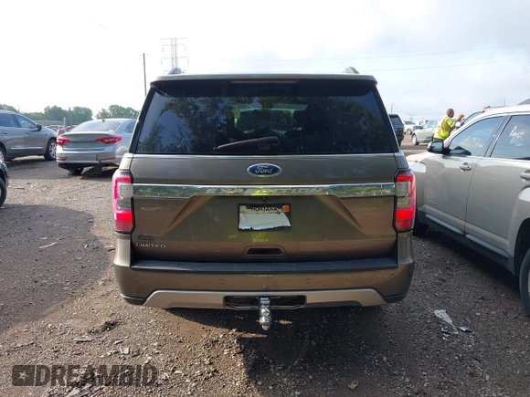 2018 Ford Expedition Max Limited with VIN 1FMJK2AT3JEA54055, listed as a IAAI auction lot 39986303 with 93,227 mi miles and . Bid and sale history available at DreamBid. Image 16.