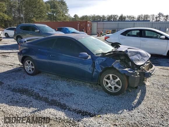 2001 Toyota Celica GT with VIN JTDDR32T510091333, listed as a Copart auction lot 42753935 with 248,045 mi miles and Salvage Title. Bid and sale history available at carsss.com. Image 4.