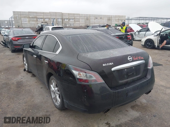 2012 Nissan Maxima SV with VIN 1N4AA5AP9CC868730, listed as a IAAI auction lot 42420921 with 239,934 mi miles and . Bid and sale history available at DreamBid. Image 3.