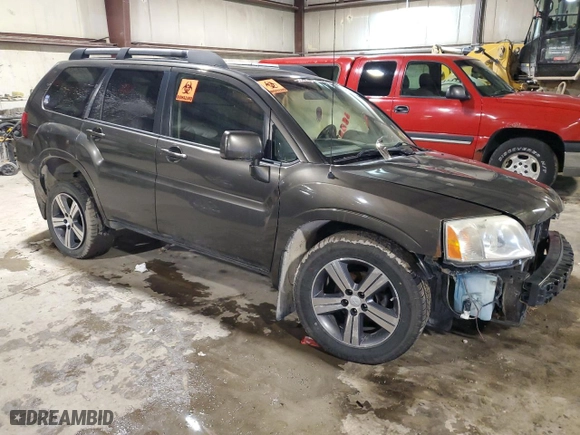 2011 Mitsubishi Endeavor SE with VIN 4A4JN3AS6BE004625, listed as a Copart auction lot 47873825 with 121,300 mi miles and Salvage Title. Bid and sale history available at carsss.com. Image 4.