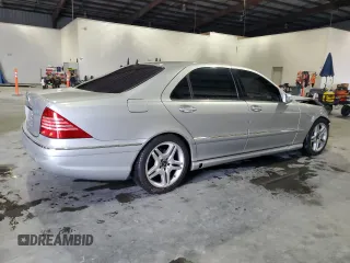 2006 Mercedes-Benz S 430 with VIN WDBNG70J46A481293, listed as a Copart auction lot 56481855 with Not provided miles and Salvage title. Bid and sale history available at DreamBid. Image 3.