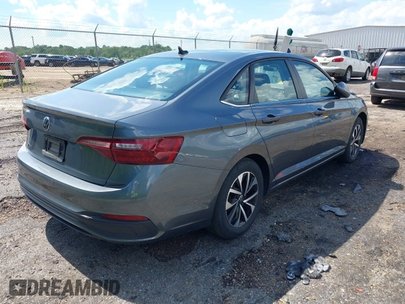 2024 Volkswagen Jetta S с VIN 3VW5M7BUXRM001814, выставлен на аукционе IAAI как лот 42643895 с пробегом 53 477 миль миль и . История ставок и продаж доступна на DreamBid. Изображение 4.
