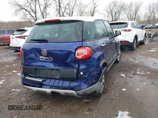 2015 FIAT 500L Urbana Trekking with VIN ZFBCFADH6FZ036980, listed as a IAAI auction lot 41640698 with 106,526 mi miles and . Bid and sale history available at DreamBid. Image 4.