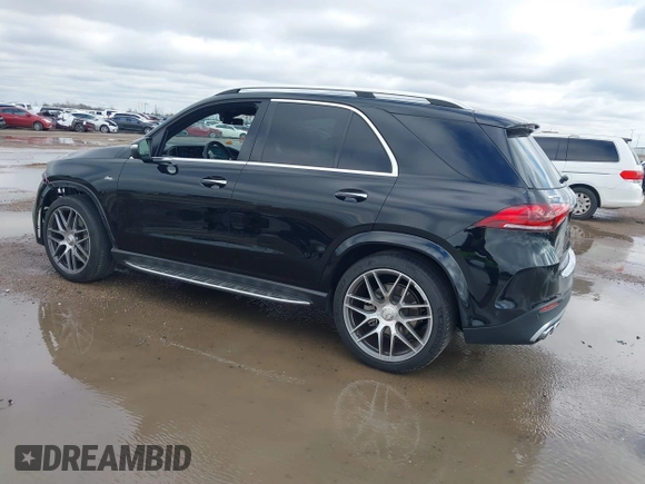 2022 Mercedes-Benz GLE 53 AMG with VIN 4JGFB6BBXNA596396, listed as a IAAI auction lot 41484492 with 38,599 mi miles and . Bid and sale history available at DreamBid. Image 15.