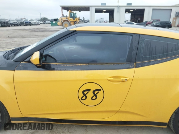 2013 Hyundai Veloster w/Black Int with VIN KMHTC6AD4DU167576, listed as a IAAI auction lot 41491479 with 90,033 mi miles and . Bid and sale history available at DreamBid. Image 14.