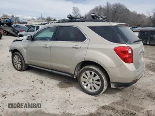 2010 Chevrolet Equinox LT w/2LT with VIN 2CNALPEW8A6394501, listed as a Copart auction lot 46941835 with 153,766 mi miles and Clean Title. Bid and sale history available at carsss.com. Image 2.