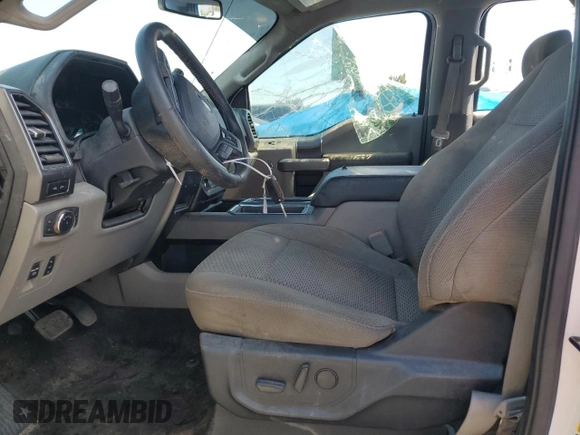 2020 Ford F-150 XL with VIN 1FTEW1EP1LFB38518, listed as a Copart auction lot 52570445 with Not Provided miles and Salvage Title. Bid and sale history available at carsss.com. Image 7.