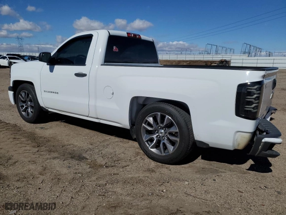 2015 Chevrolet Silverado 1500 Work Truck with VIN 1GCNCPEC1FZ292576, listed as a Copart auction lot 45356185 with 225,002 mi miles and Salvage Title. Bid and sale history available at carsss.com. Image 2.