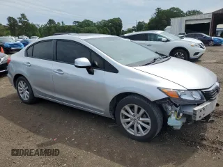2012 Honda Civic EX with VIN 2HGFB2F84CH557055, listed as a Copart auction lot 55141985 with 174,379 mi miles and Salvage Title. Bid and sale history available at DreamBid. Image 4.