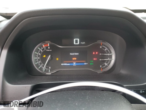 2022 Honda Ridgeline RTL-E with VIN 5FPYK3F77NB024900, listed as a Copart auction lot 48840775 with 31,990 mi miles and Salvage title. Bid and sale history available at DreamBid. Image 9.