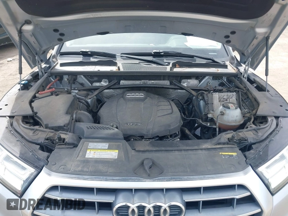 2018 Audi Q5 Premium Plus with VIN WA1BNAFYXJ2235843, listed as a IAAI auction lot 41790130 with 129,282 mi miles. Bid and sale history available at carsss.com. Image 10.