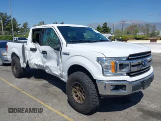 2019 Ford F-150 XL with VIN 1FTEW1C53KKC40961, listed as a IAAI auction lot 41993421 with 63,126 mi miles and . Bid and sale history available at carsss.com. Image 1.