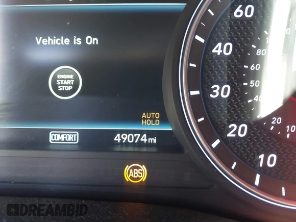 2019 Genesis G70 Advanced z VIN KMTG34LAXKU025146, wystawiony jako IAAI lot #42045294 z przebiegiem 49 074 mil mil oraz . Historia ofert i sprzedaży dostępna na DreamBid. Obrazek 15.