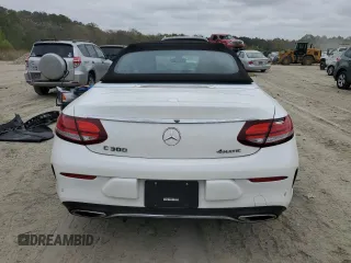 2019 Mercedes-Benz C 300 with VIN WDDWK8EB4KF837823, listed as a Copart auction lot 50617944 with 55,625 mi miles and Salvage title. Bid and sale history available at DreamBid. Image 6.