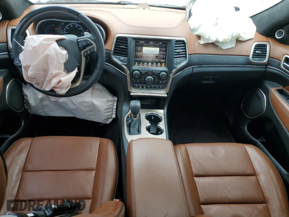 2017 Jeep Grand Cherokee Summit with VIN 1C4RJFJG2HC941155, listed as a Copart auction lot 57641665 with 72,273 mi miles and Salvage title. Bid and sale history available at DreamBid. Image 8.