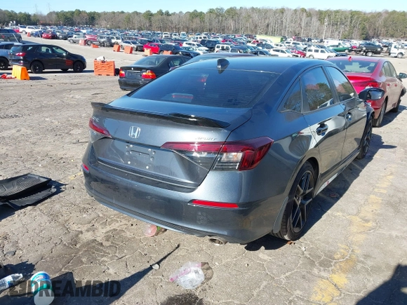 2025 Honda Civic Sport z VIN 2HGFE2F53SH504584, wystawiony jako IAAI lot #41214193 z przebiegiem 9 420 mil mil oraz . Historia ofert i sprzedaży dostępna na DreamBid. Obrazek 4.