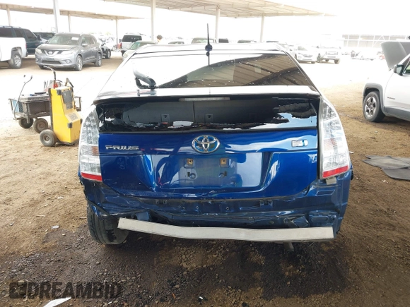 2011 Toyota Prius I with VIN JTDKN3DU2B0261397, listed as a IAAI auction lot 41955885 with 189,938 mi miles and . Bid and sale history available at DreamBid. Image 6.