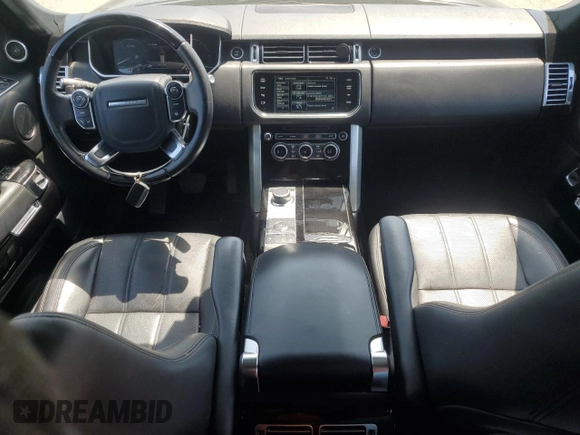 2015 Land Rover Range Rover HSE with VIN SALGS2VF4FA207942, listed as a Copart auction lot 60699825 with 80,472 mi miles and Salvage title. Bid and sale history available at DreamBid. Image 8.