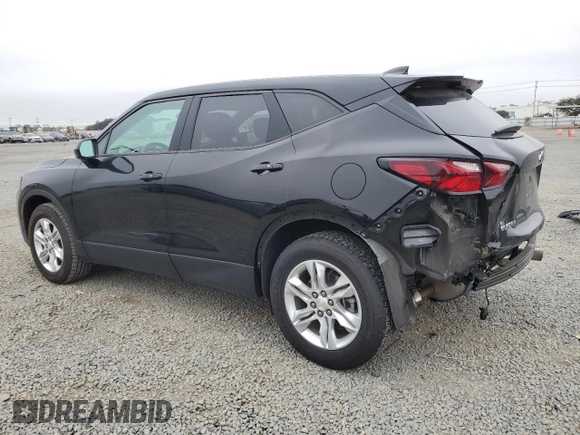 2021 Chevrolet Blazer LT with VIN 3GNKBBRA9MS504952, listed as a Copart auction lot 59342505 with 33,882 mi miles and Salvage title. Bid and sale history available at DreamBid. Image 2.