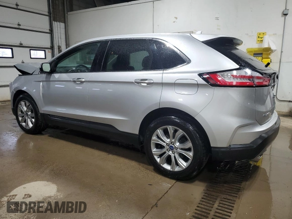 2019 Ford Edge Titanium with VIN 2FMPK4K92KBC17736, listed as a Copart auction lot 52619465 with 53,436 mi miles and Salvage Title. Bid and sale history available at carsss.com. Image 2.