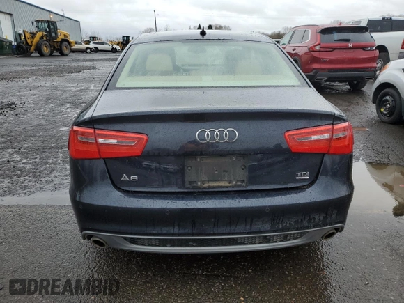 2015 Audi A6 3.0L TDI Prestige with VIN WAUHMAFC4FN029833, listed as a Copart auction lot 49511875 with 123,963 mi miles and Salvage Title. Bid and sale history available at carsss.com. Image 6.