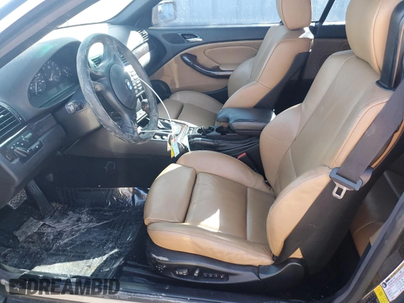 2006 BMW 3 Series 325Ci with VIN WBABW33446PX87975, listed as a Copart auction lot 44385775 with 115,093 mi miles and Salvage Title. Bid and sale history available at carsss.com. Image 7.