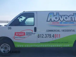 2023 Chevrolet Express Cargo with VIN 1GCWGAFPXP1258949, listed as a IAAI auction lot 41790627 with 23,518 mi miles and . Bid and sale history available at DreamBid. Image 14.